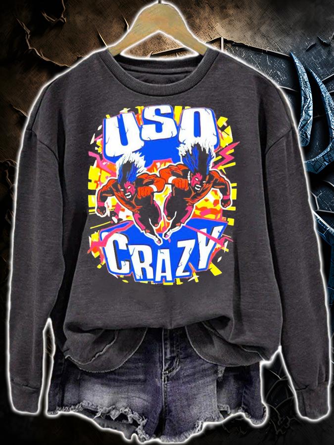 The Usos Jimmy Jey Uso Crazy shirt sweatshirt