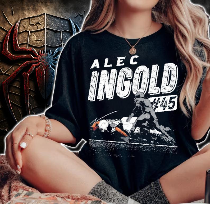 Alec Ingold Touchdown Dive Las Vegas Football Shirt woman shirt