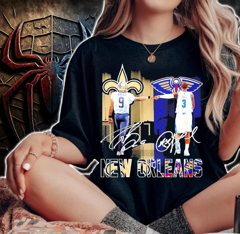 New Orleans Brees Paul signature shirt woman shirt