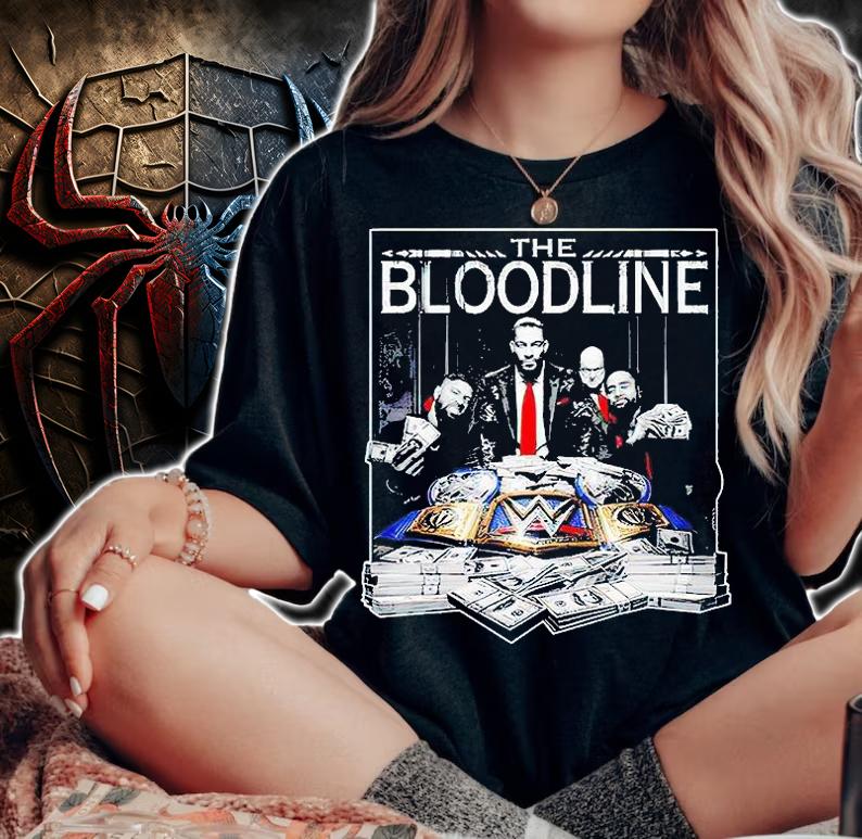 The Bloodline WWE T-shirt woman shirt