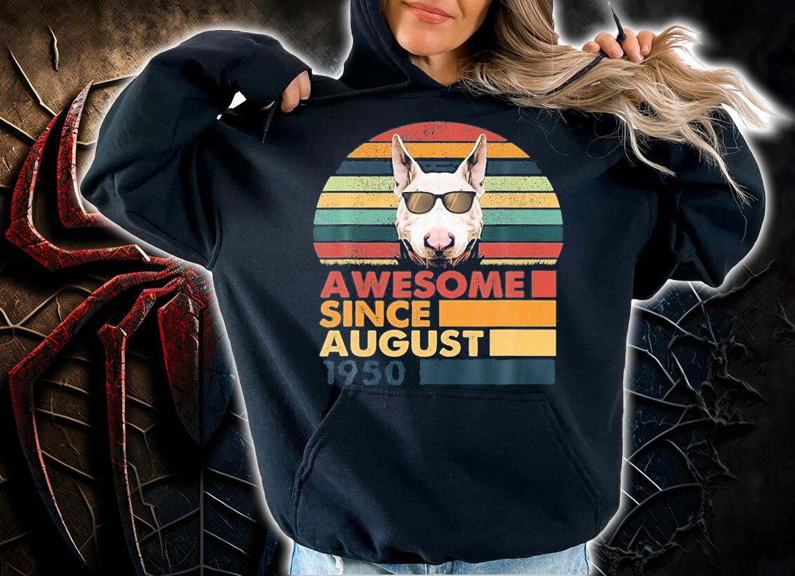 Birthday Gift For Awesome Since August 1950 T-Shirt