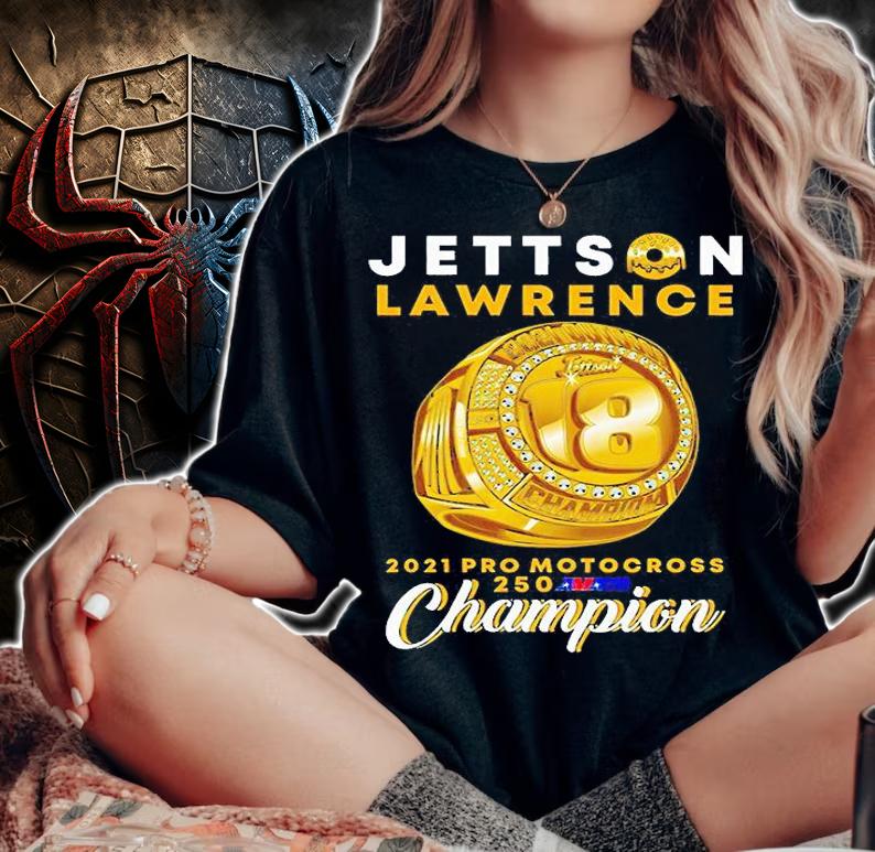 Jett Lawrence Championship Ring T-shirt woman shirt