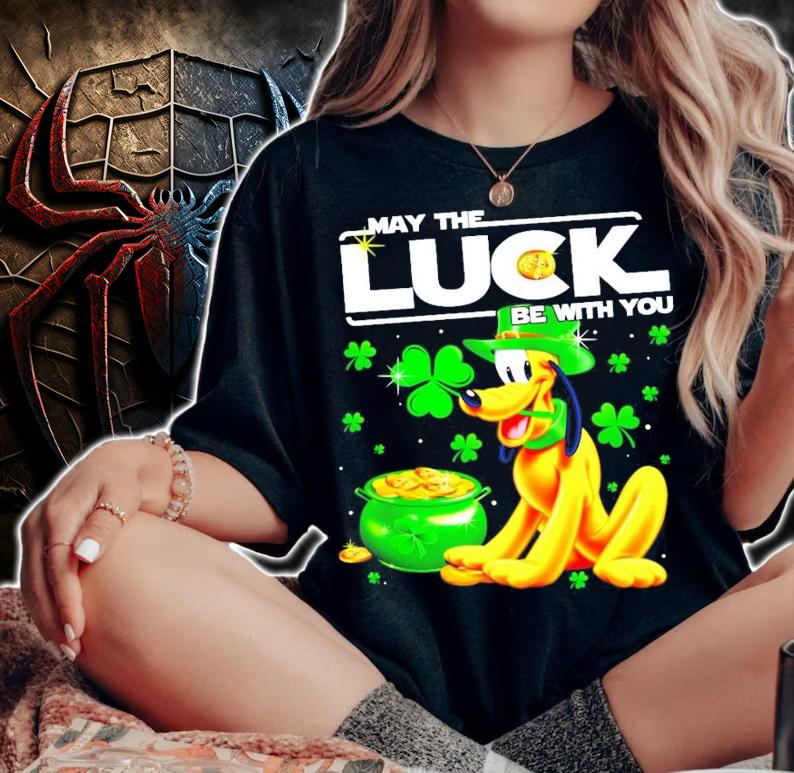 Pluto may the luck be with you St.Patrick's Day shirt