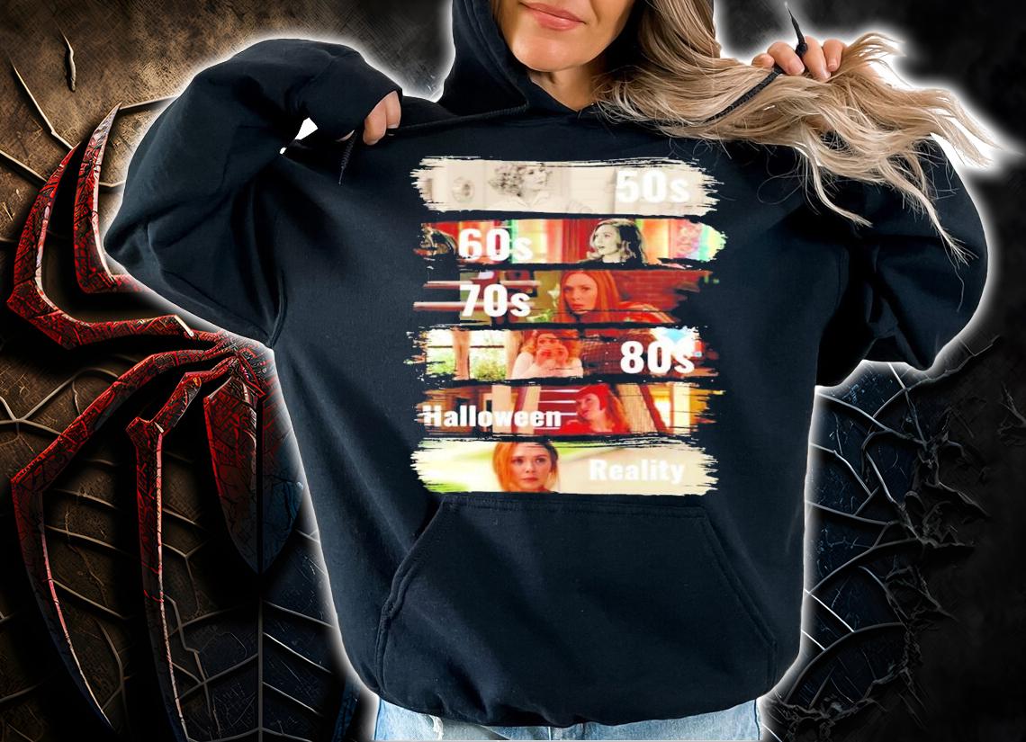 50s 60s 70s 80s Halloween reality shirt
