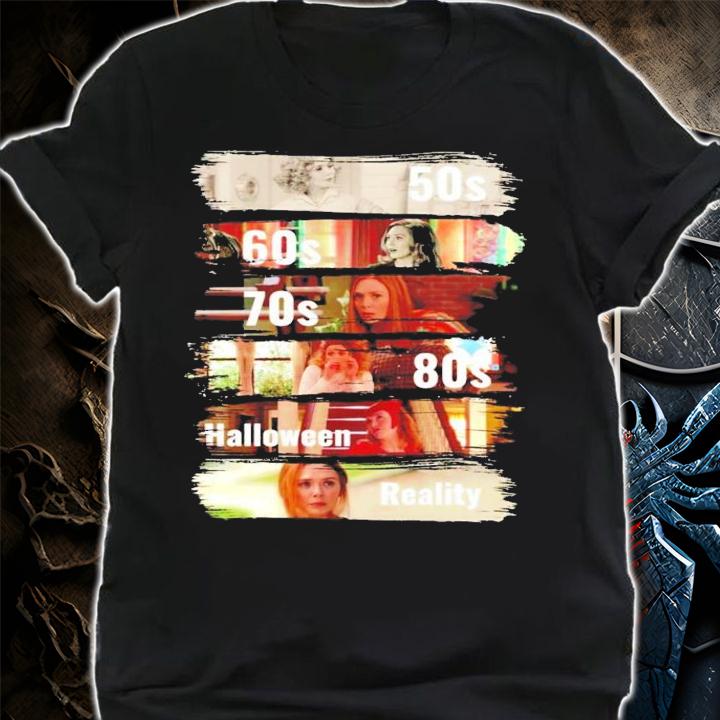 50s 60s 70s 80s Halloween reality shirt