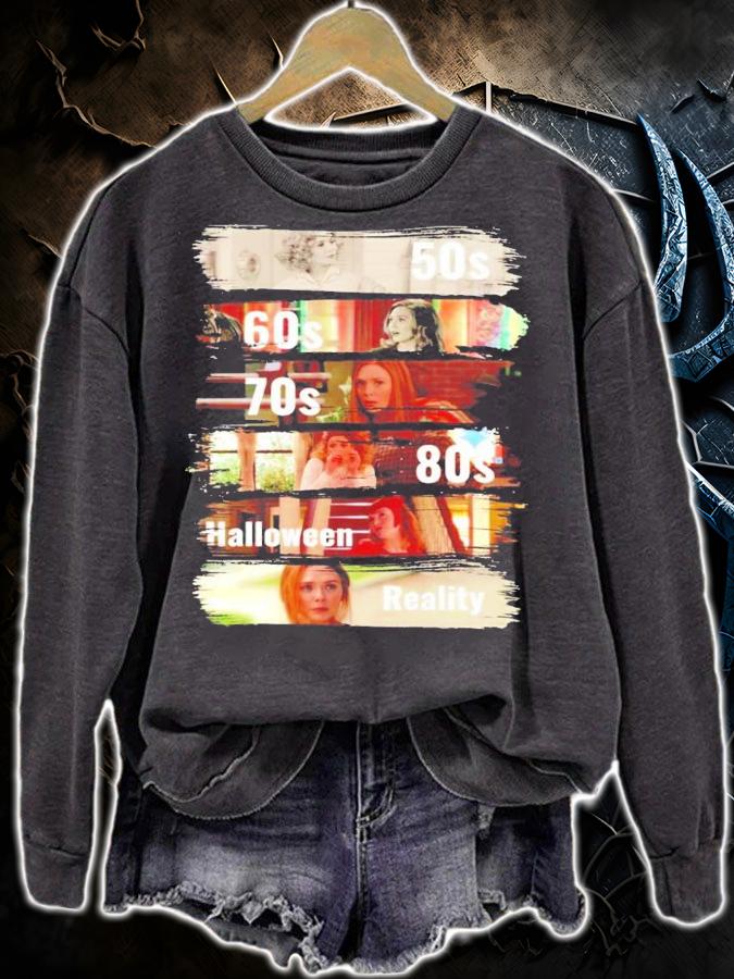 50s 60s 70s 80s Halloween reality shirt