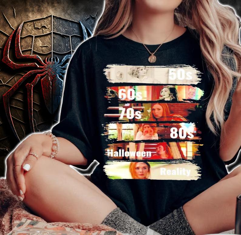 50s 60s 70s 80s Halloween reality shirt