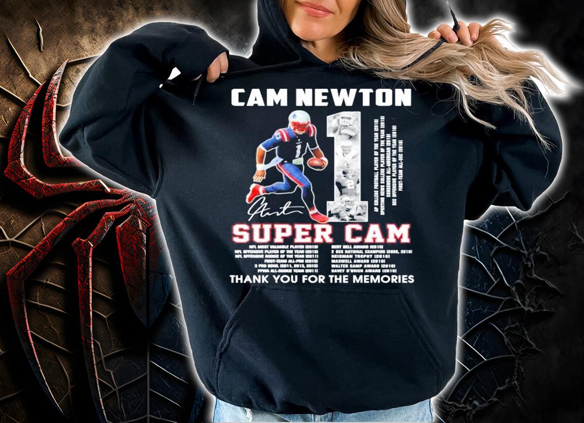 Cam Newton Super Cam signature shirt