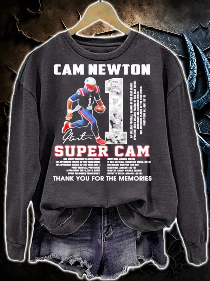 Cam Newton Super Cam signature shirt