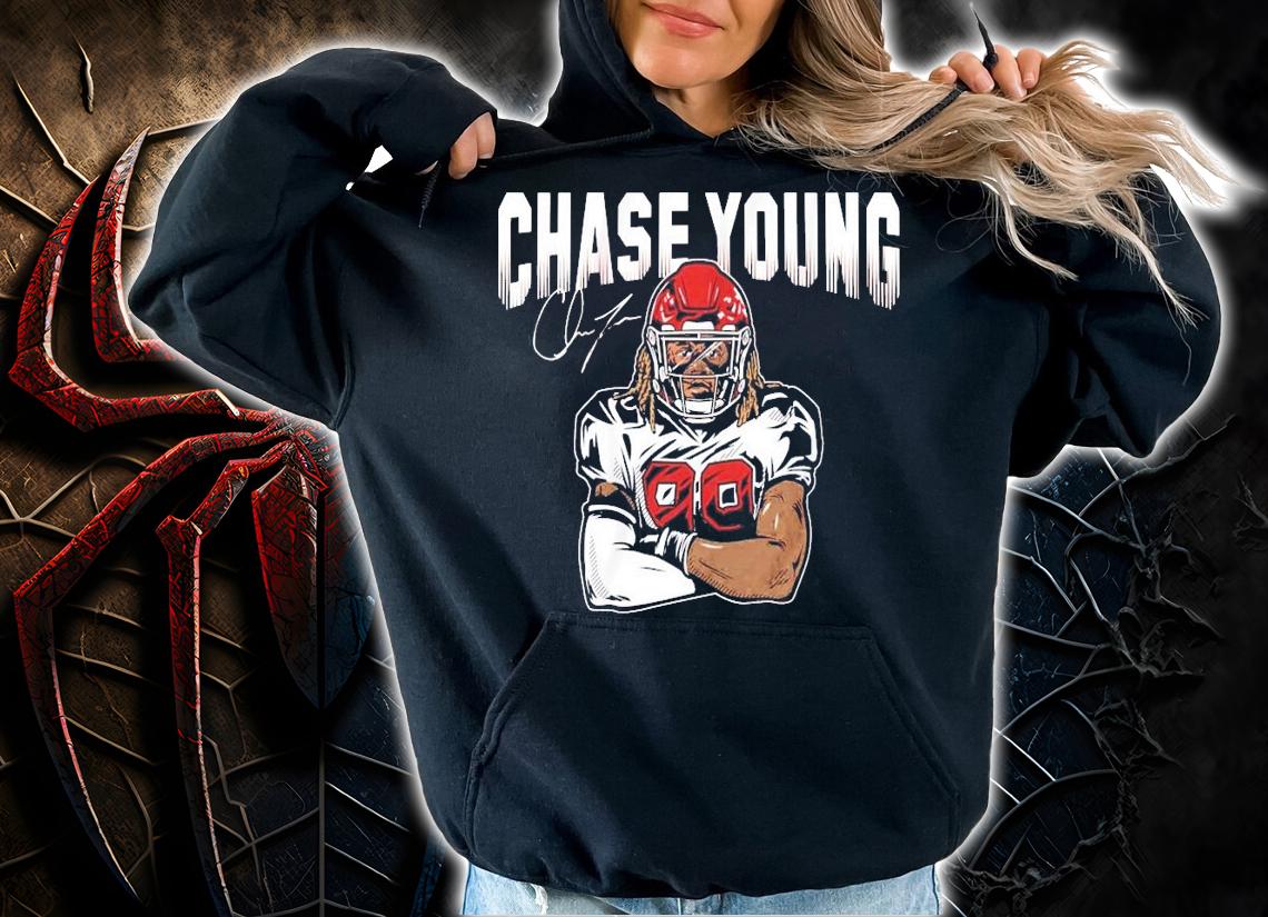 Chase Young NFLPA signature shirt hoodie