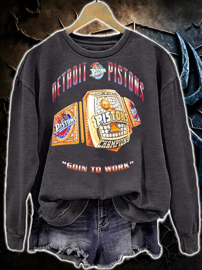Goin' to Work Detroit Pistons shirt sweatshirt