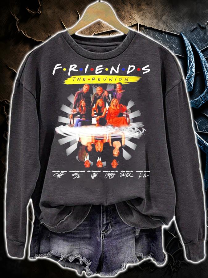 Official Friends The Reunion signature shirt sweatshirt