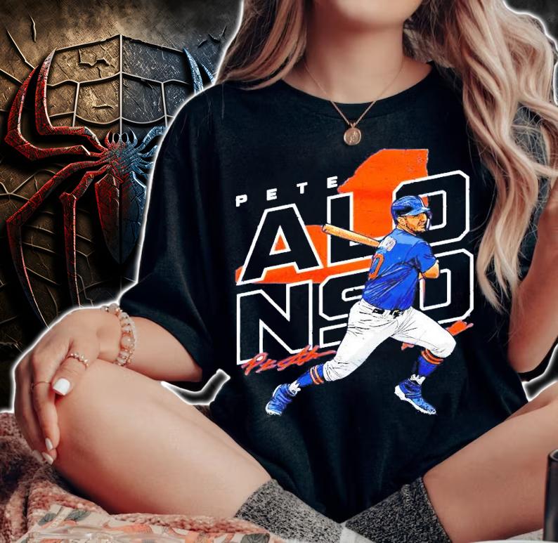 Pete Alonso New York Baseball Shirt woman shirt
