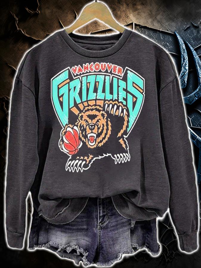 Vancouver Grizzlies logo T-shirt sweatshirt