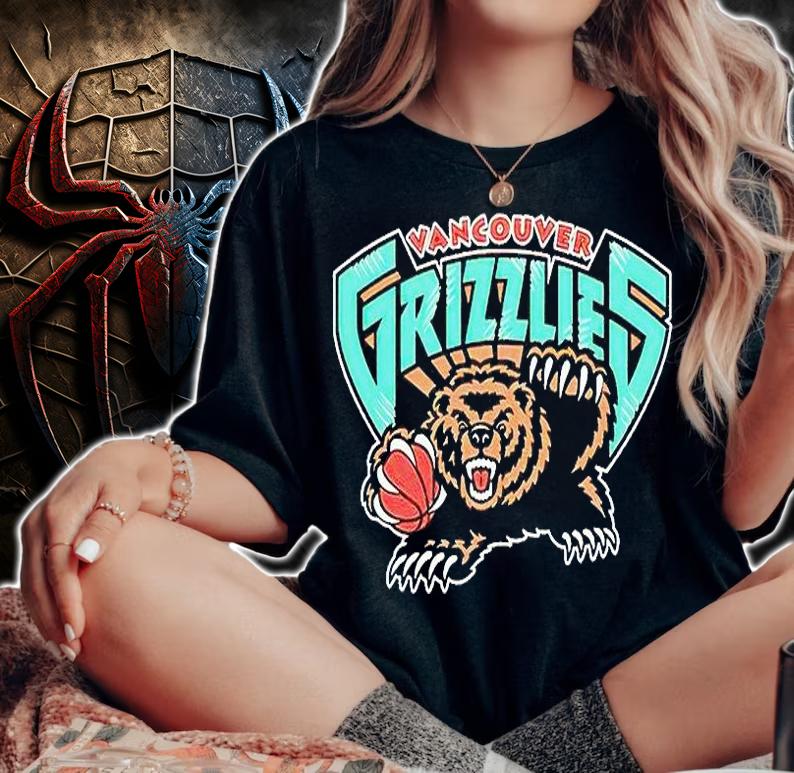 Vancouver Grizzlies logo T-shirt woman shirt