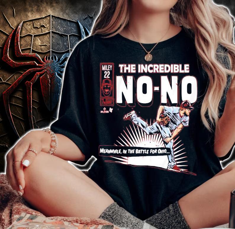 Wade Miley the incredible no-hitter shirt