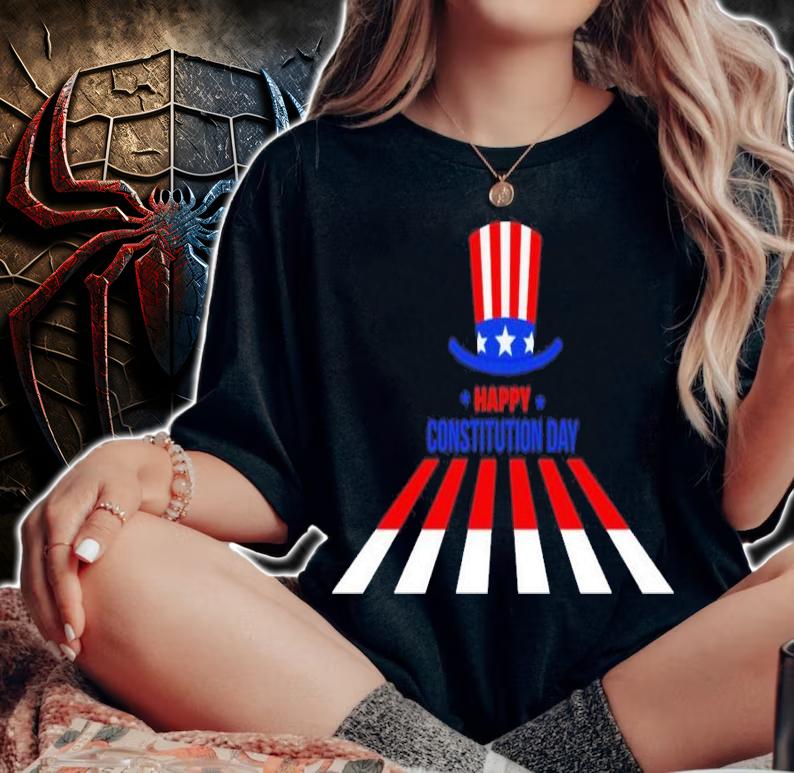 Happy Constitution Day shirt woman shirt