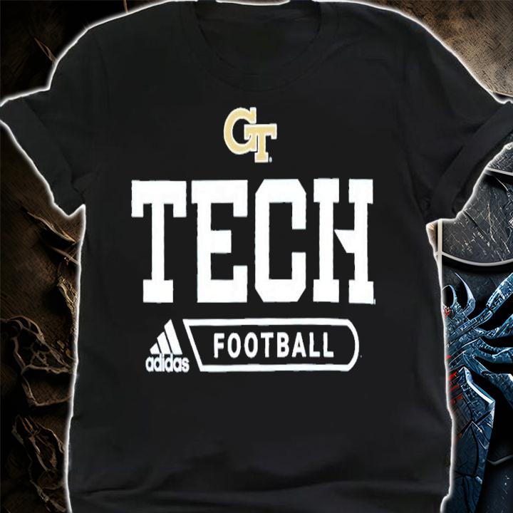 Georgia Tech Adidas Sideline Amplifier Football shirt shirt