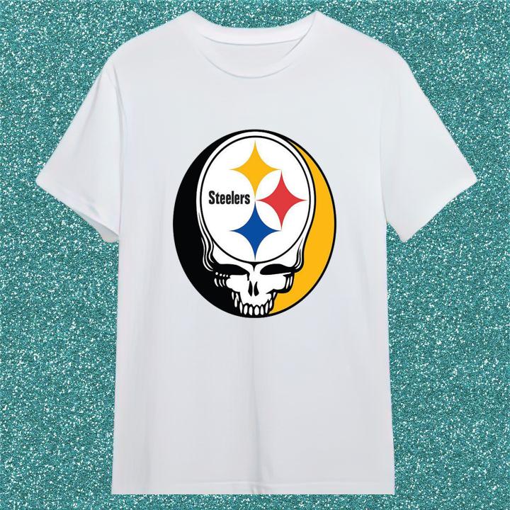 Pittsburgh Steelers Grateful Dead Steal Your Face T-Shirt - Shop Now!