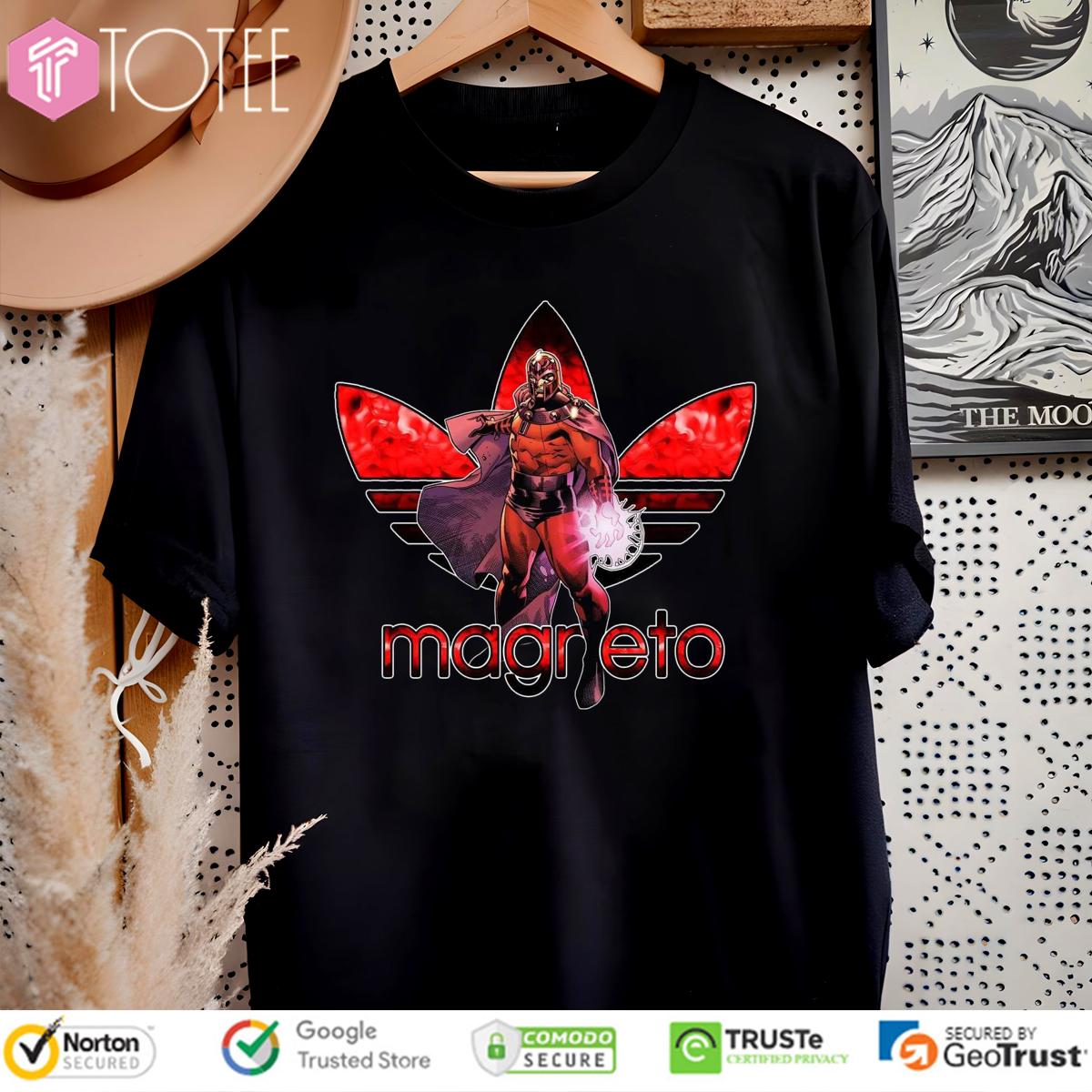 Magneto Parody Adidas Logo T-Shirt