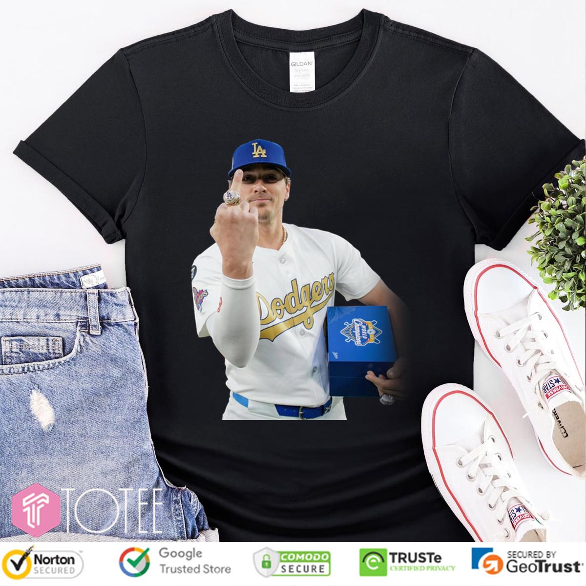 Kike Hernandez Middle Finger Shirt: Show Your Dodgers Pride!