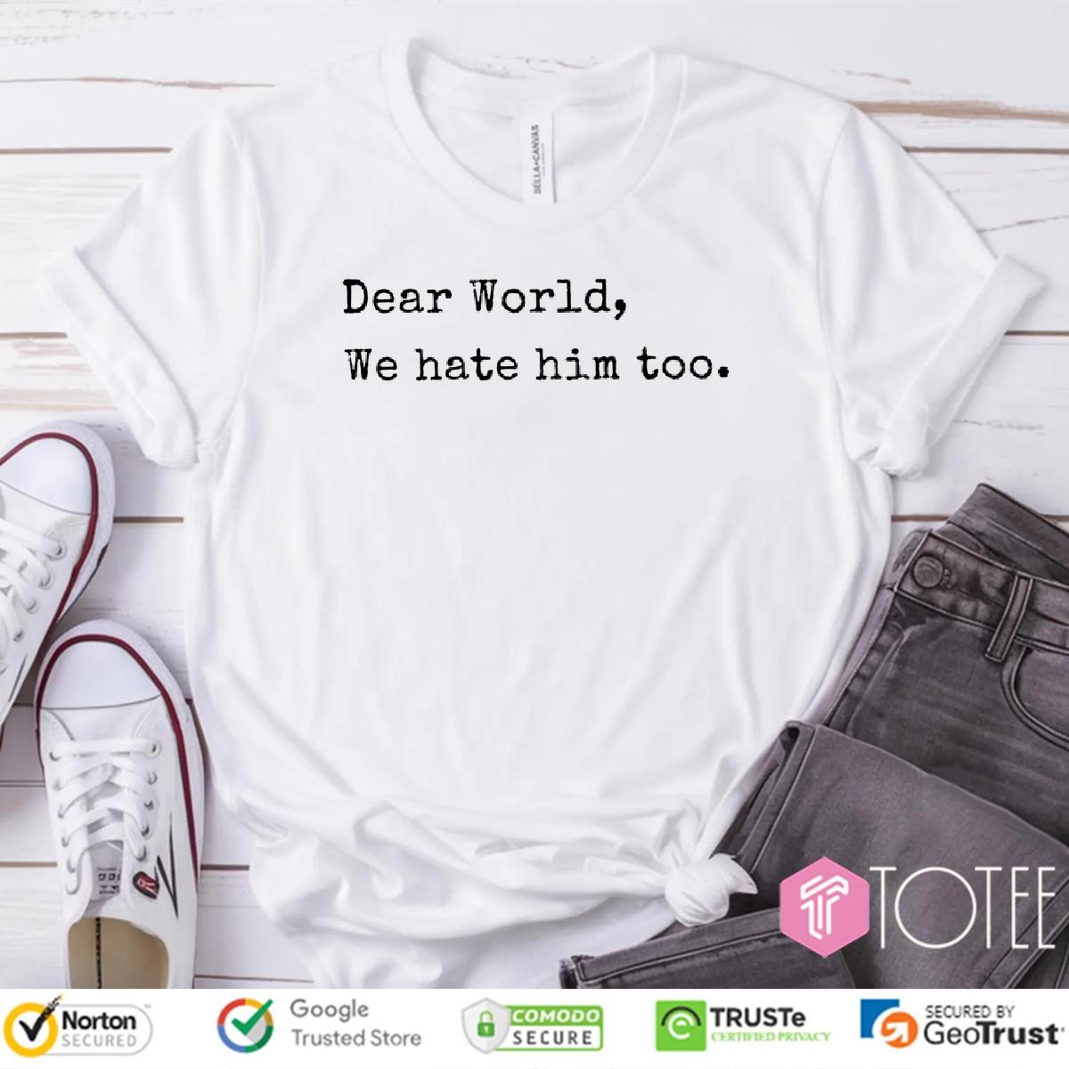 Trump TShirt: Ultimate Way to Show Your Disdain