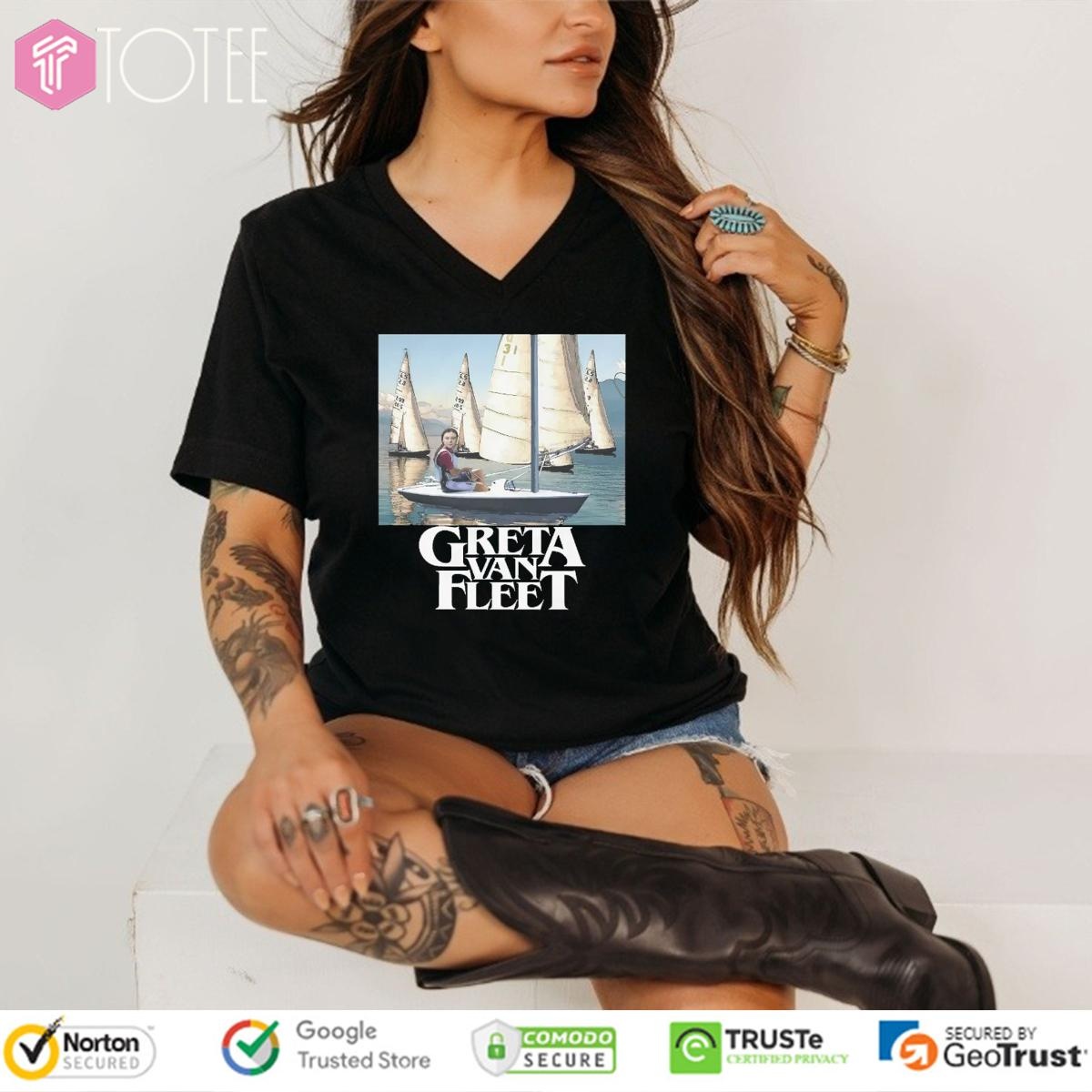 Greta Van Fleet Sailboat V-neck