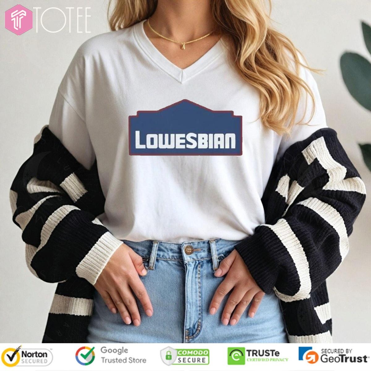 Lowesbian Pride Month Shirt V-neck
