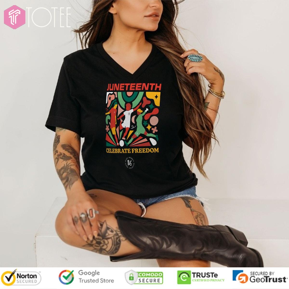 Nwsl X Juneteenth Celebrate Freedom V-neck