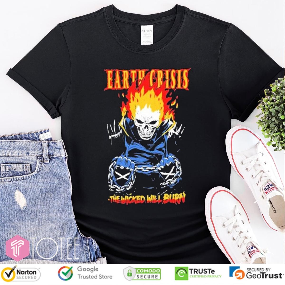 Earth Crisis The Wicked Will Burn T-shirt