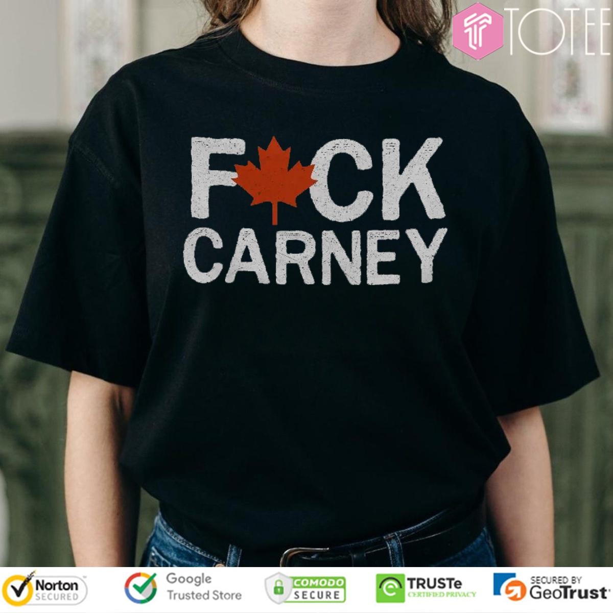 Fuck Mark Carney T-Shirt - Funny Sarcastic Mens Short Sleeve Shirt, 100% Cotton