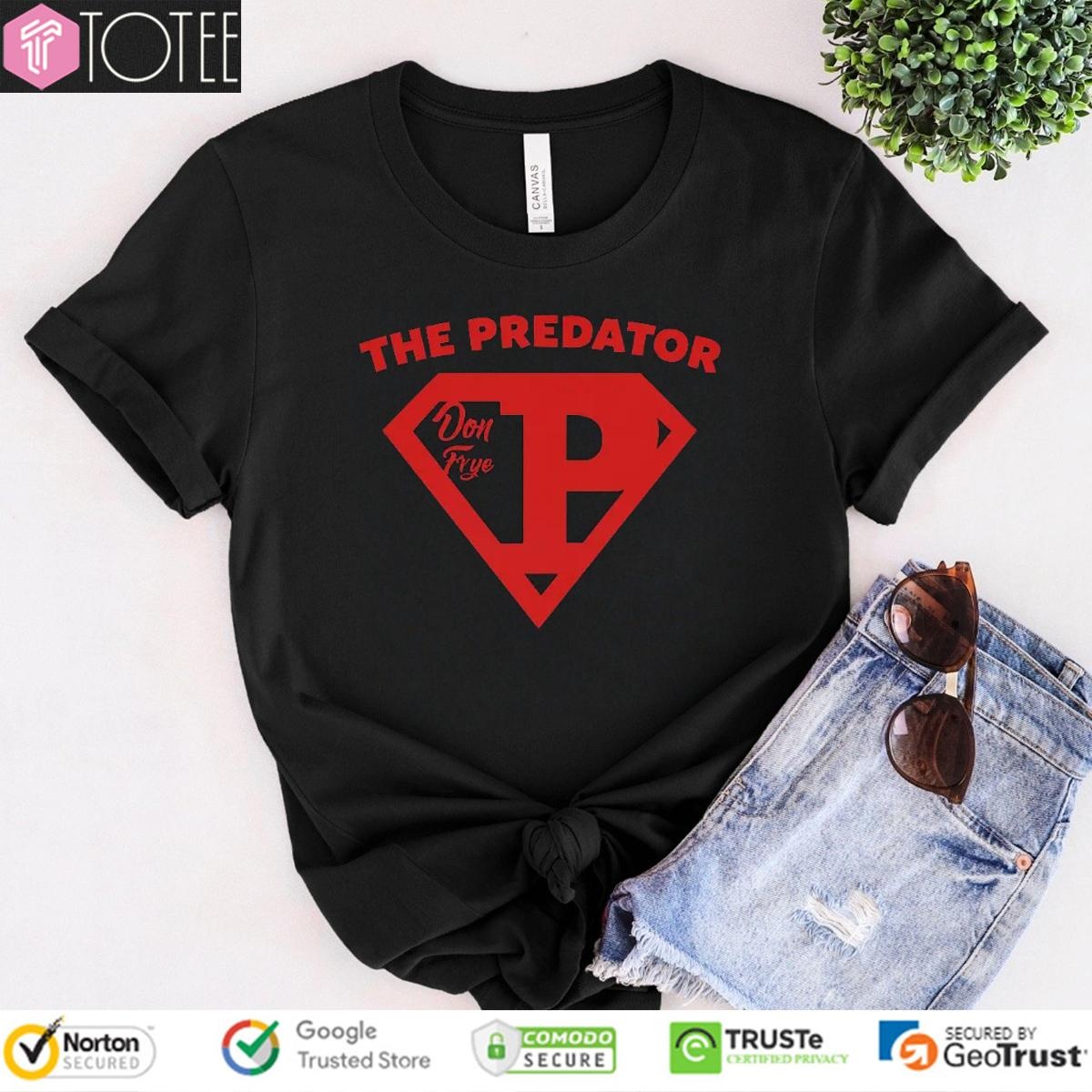 The Predator Don Frye Wrestler T-shirt