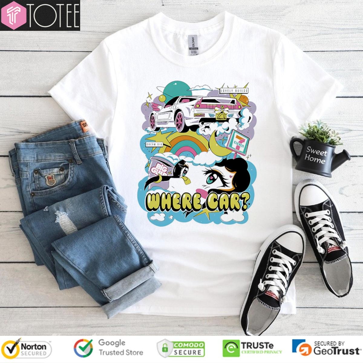 7 Eleven Where Car T-shirt