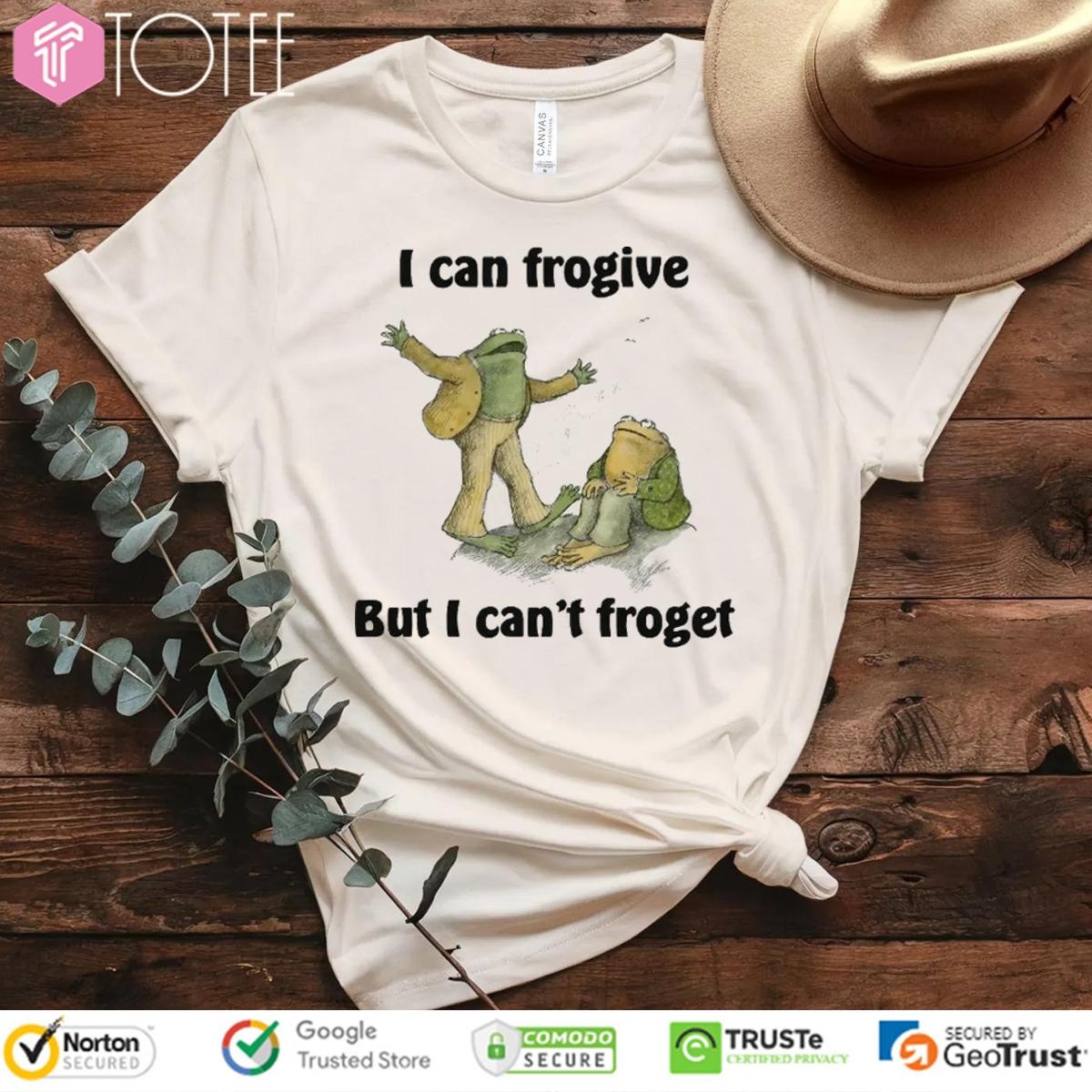 Kermit The Frog I Can Frogive But I Cant Froget T-shirt