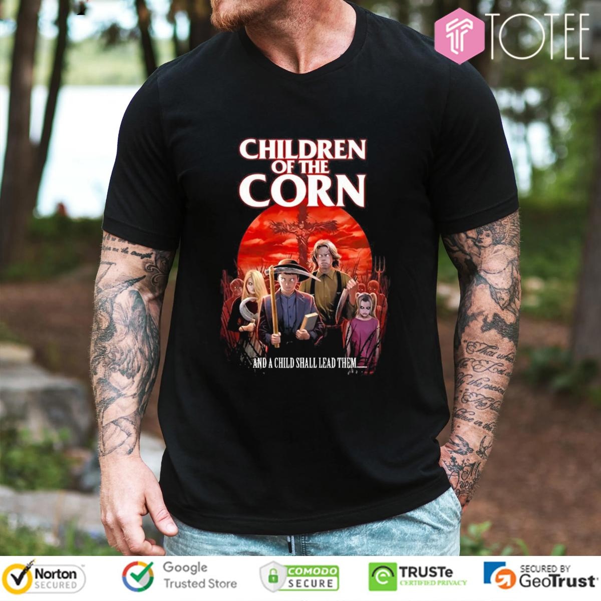 Children Of The Corn And A Child Shall Lead Them Horror Movie T-shirt