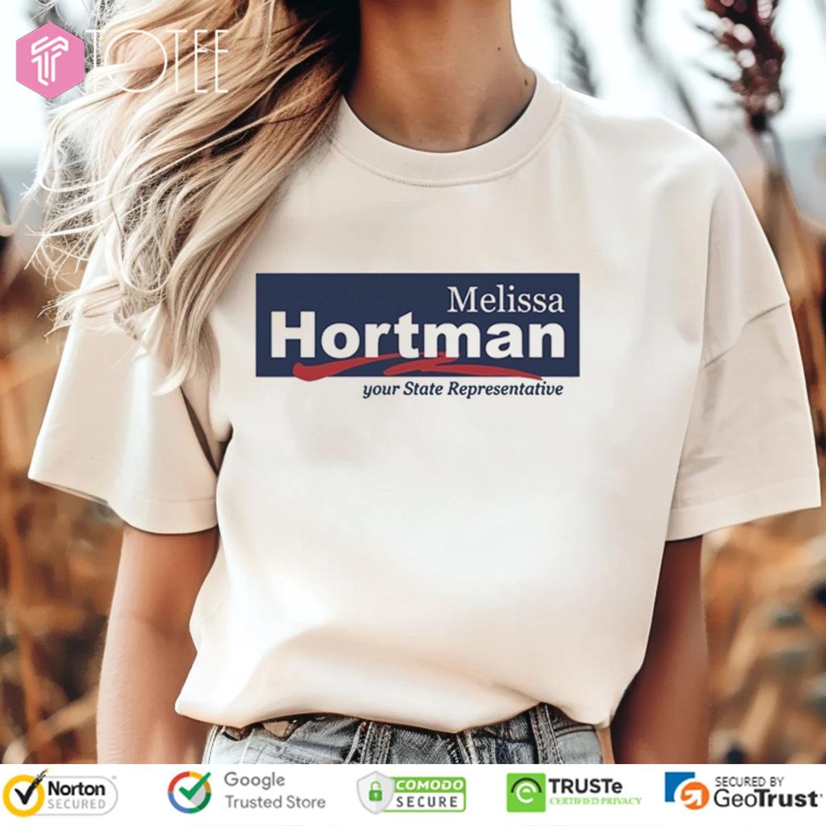 Melissa Hortman Your State Representative T-shirt