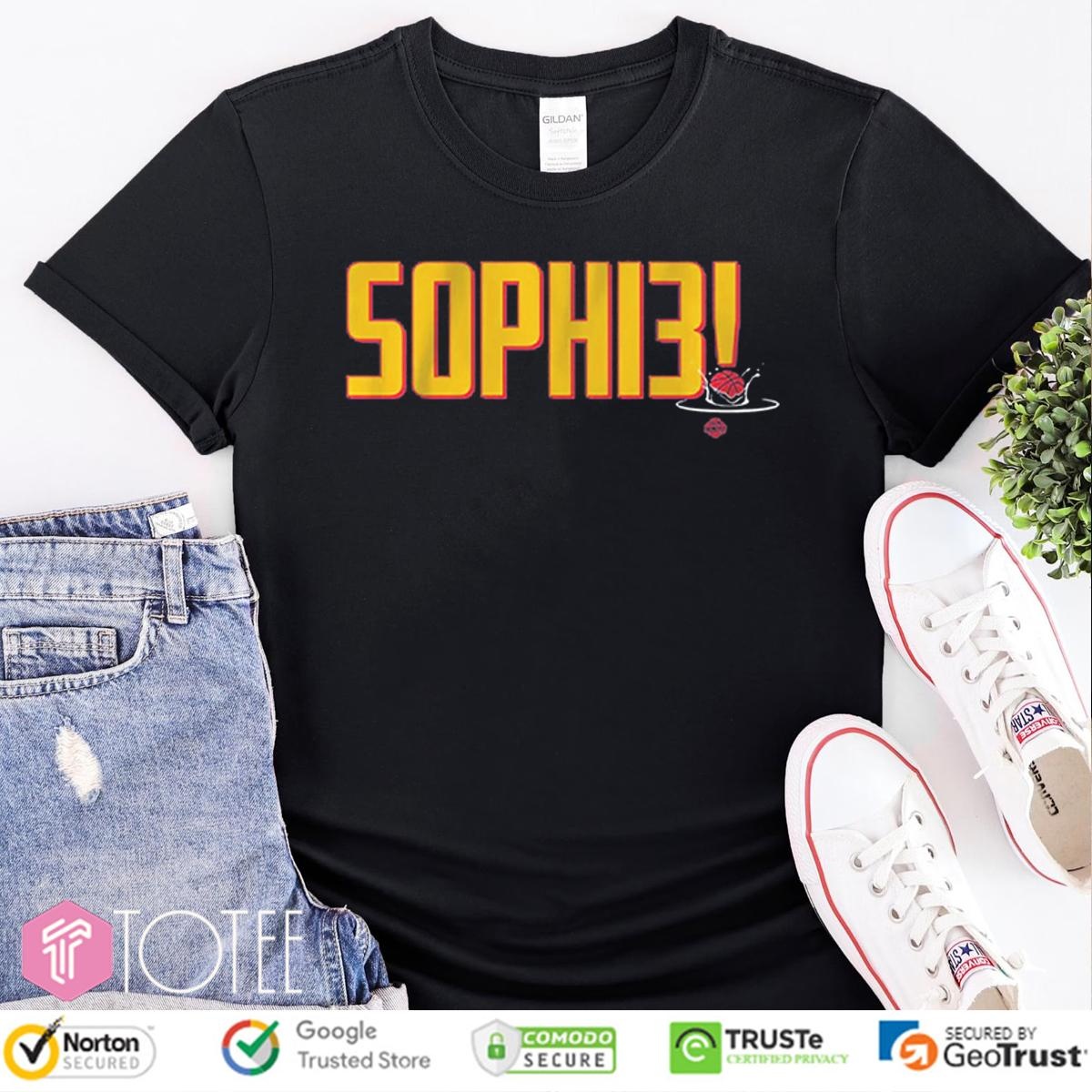Sophi3 Indiana Fever Sophie Cunningham Indiana Basketball T-shirt