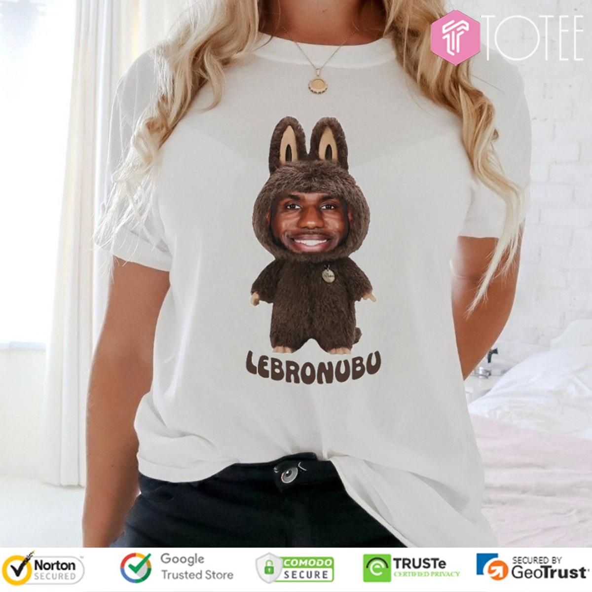 Lebronubu Parody Lebron James Labubu T-shirt