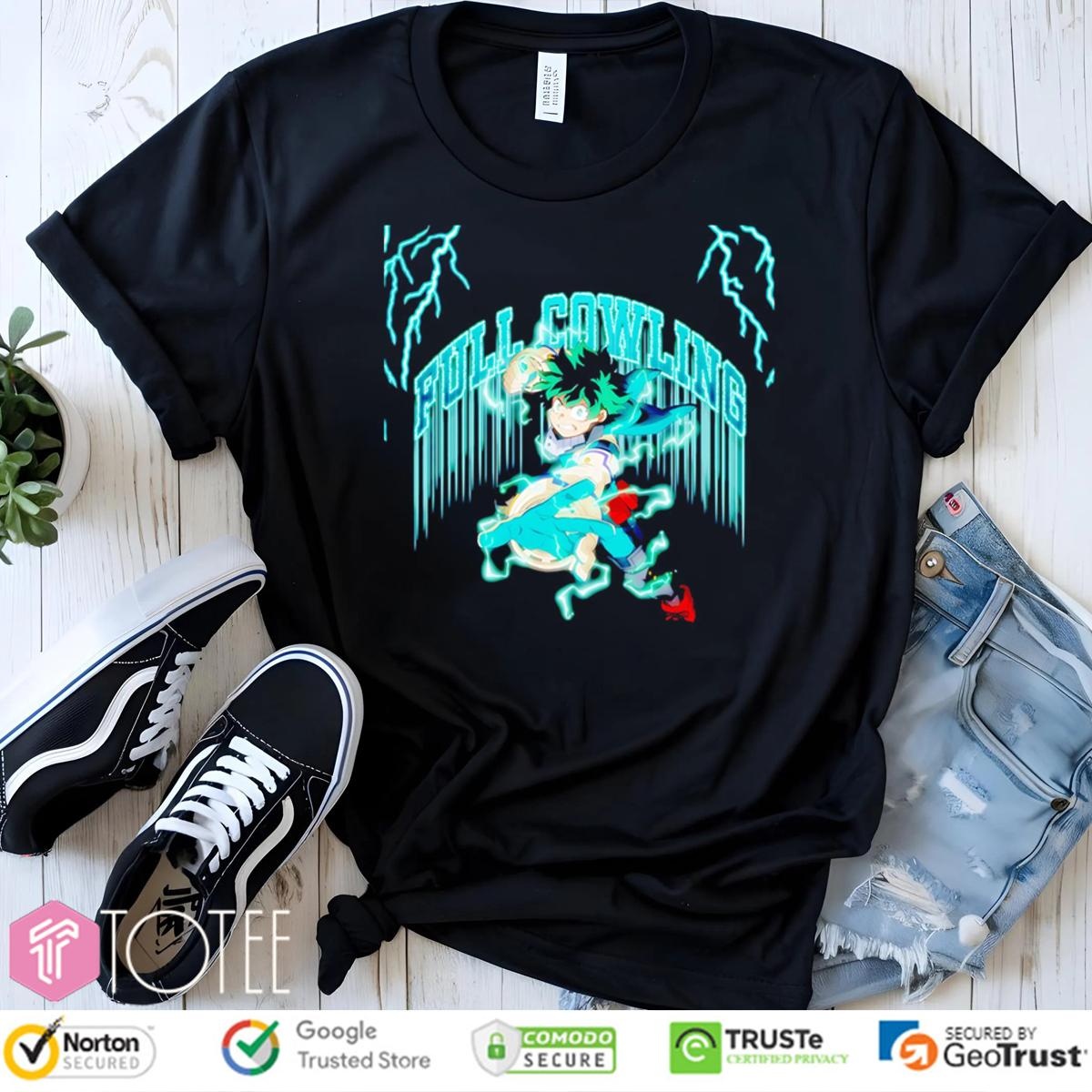 Midoriya Izuku Full Cowling My Hero Academia T-shirt