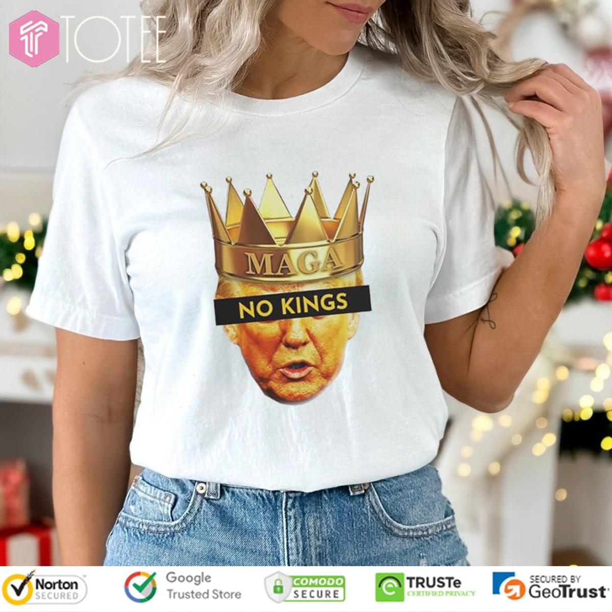 Trump Maga No Kings T-shirt