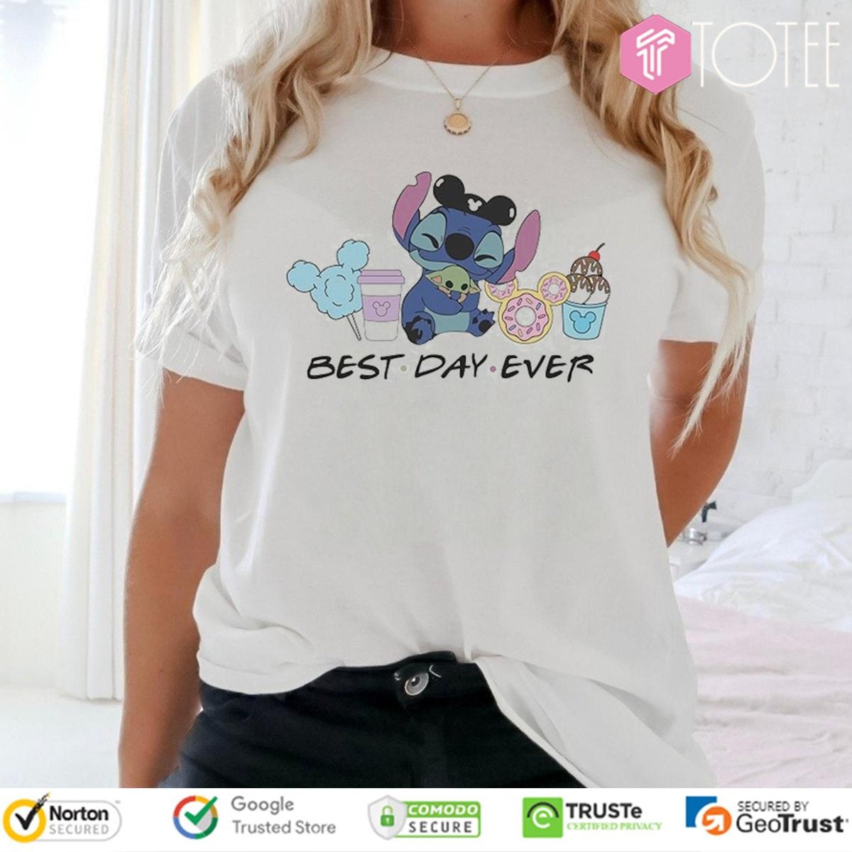 Stitch Best Day Ever Disney T-shirt