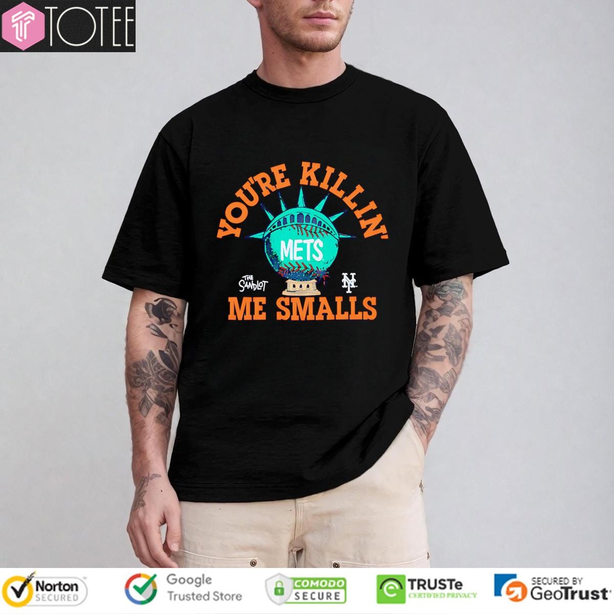 The Sandlot Youre Killin Me Smalls New York Mets Baseball T-shirt