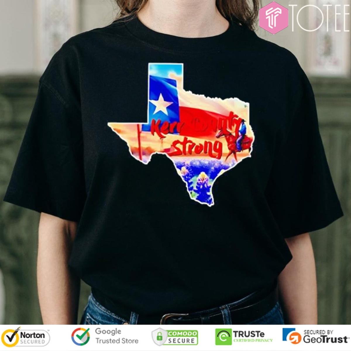 Texas Hill Country 2025 Kerr County Strong T-shirt