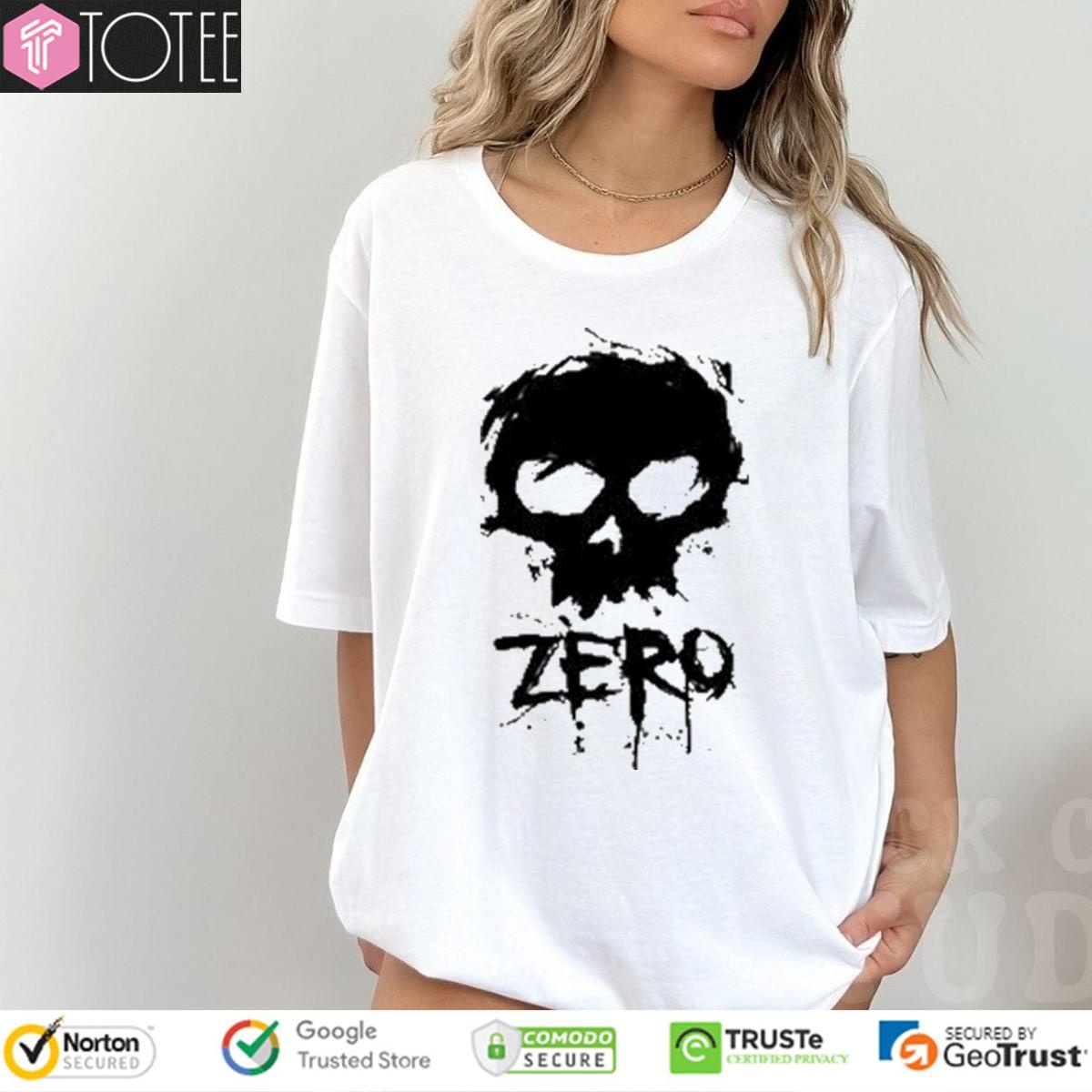 Skull Zero Skateboards T-shirt