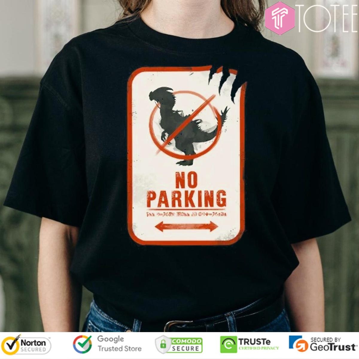 Guild Wars 2 Mount No Parking Sign T-shirt